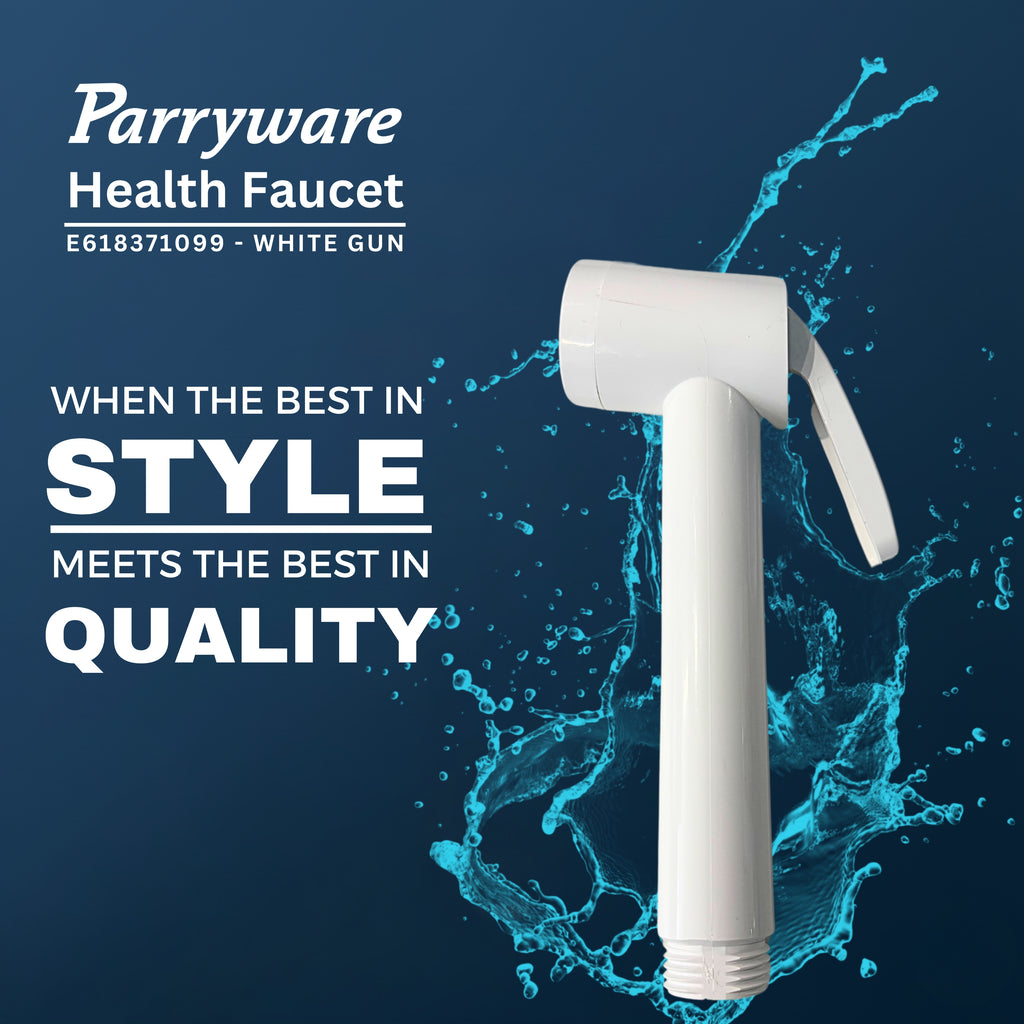 Parryware Health Faucet PVC Gun Without Hose and Hook | Economical Toilet Spray Gun/Bidet Spray Gun for Bathroom (E618371099)