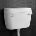 Parryware Slimline UTSAV Single Flush Polymer Cistern for Toilet | Polypropylene White Flush Tank | with Complete Flushing Set | E83751C