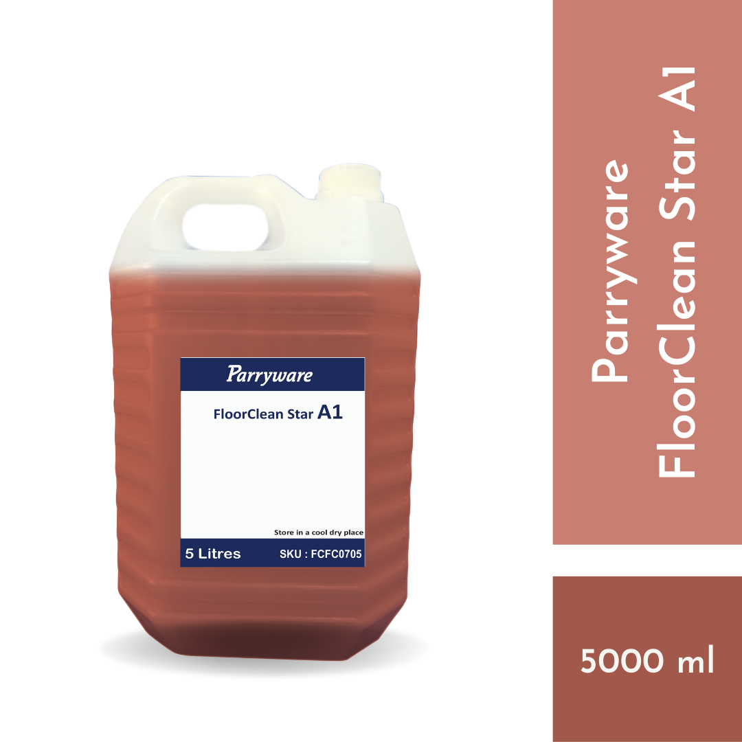 Parryware Floorclean Star A1 | Quick action on stains without damaging the surface | Suitable for all types of surfaces | FCFC0705