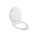 Parryware Solid N Soft Close Toilet Seat Cover with Hinges | Eco-friendly Material with Superior Finish | Round Shape & White in Colour | Western Commode | Bathroom Fixtures (E83561C)