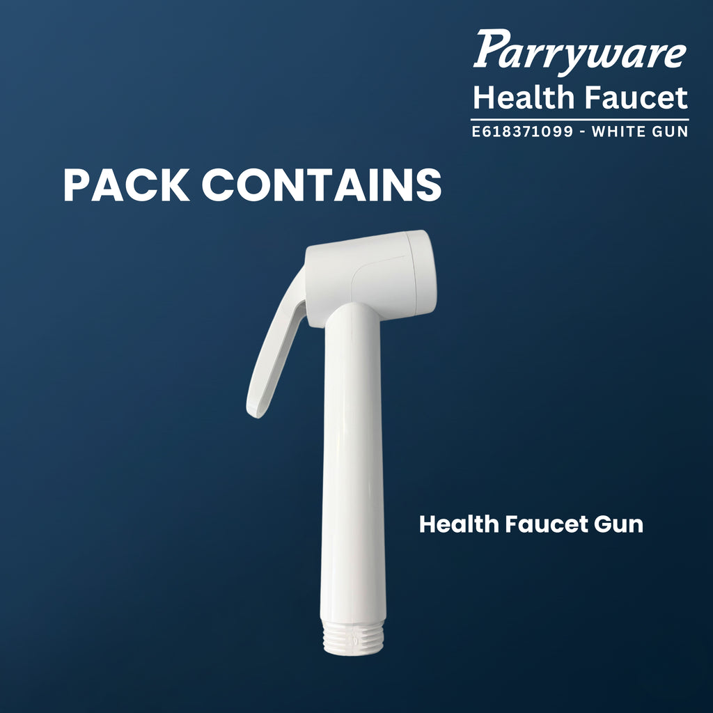 Parryware Health Faucet PVC Gun Without Hose and Hook | Economical Toilet Spray Gun/Bidet Spray Gun for Bathroom (E618371099)