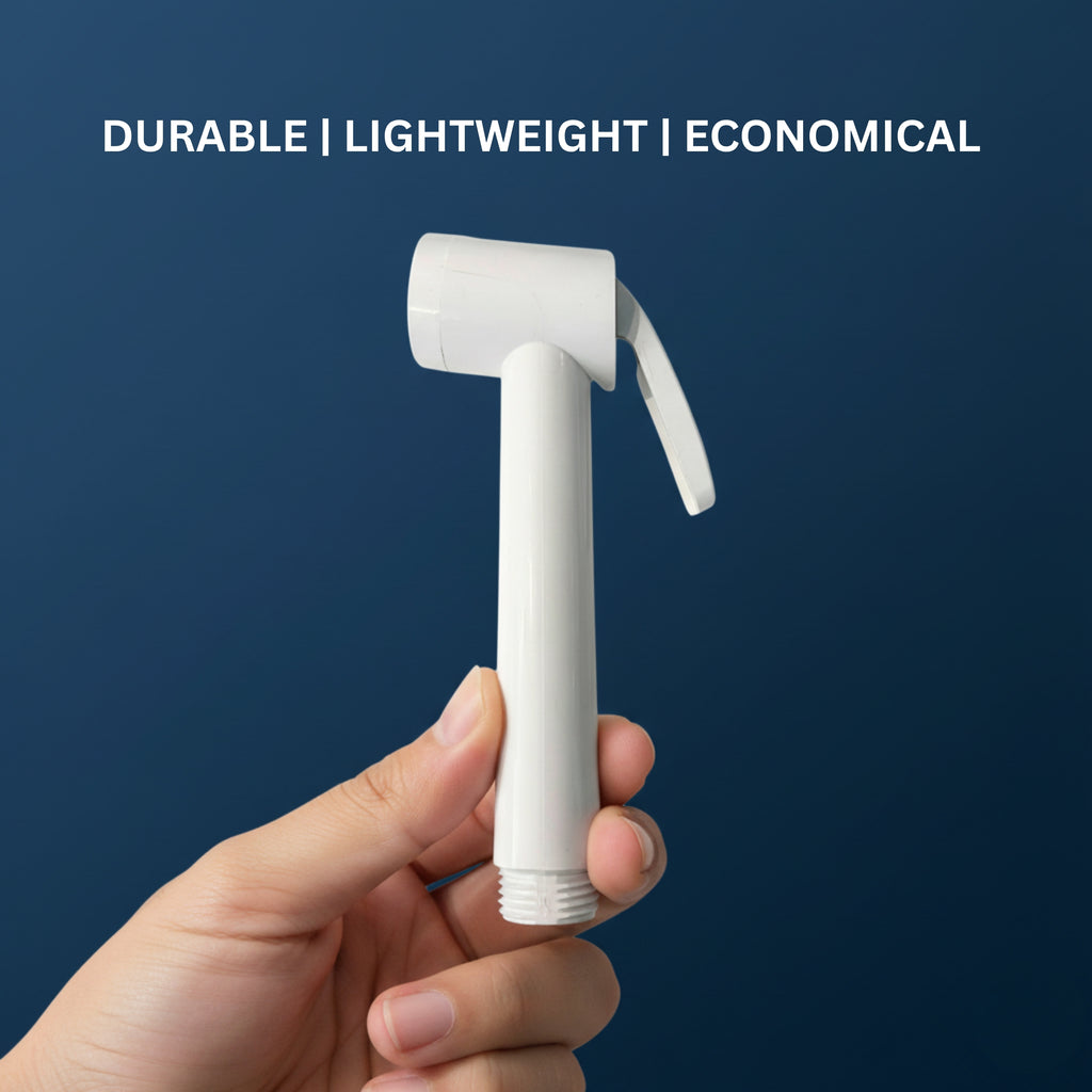 Parryware Health Faucet PVC Gun Without Hose and Hook | Economical Toilet Spray Gun/Bidet Spray Gun for Bathroom (E618371099)