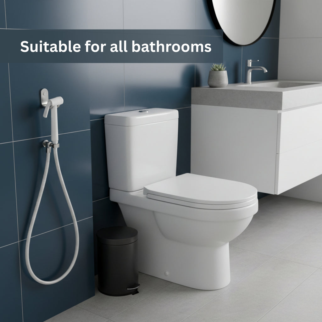 Parryware Health Faucet PVC Gun Without Hose and Hook | Economical Toilet Spray Gun/Bidet Spray Gun for Bathroom (E618371099)