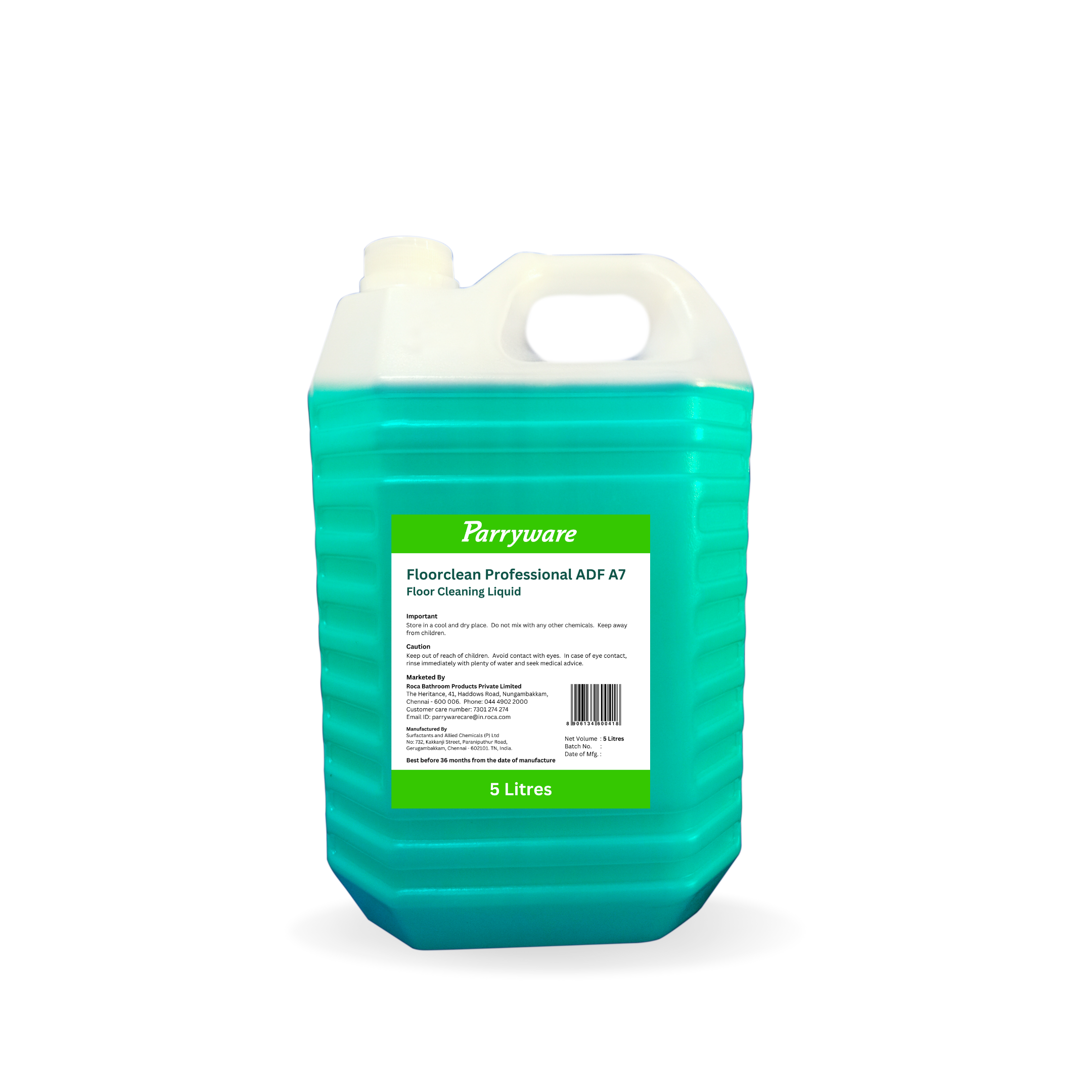 Parryware Floorclean Professional ADF A7-5 Litres | FCFC0905