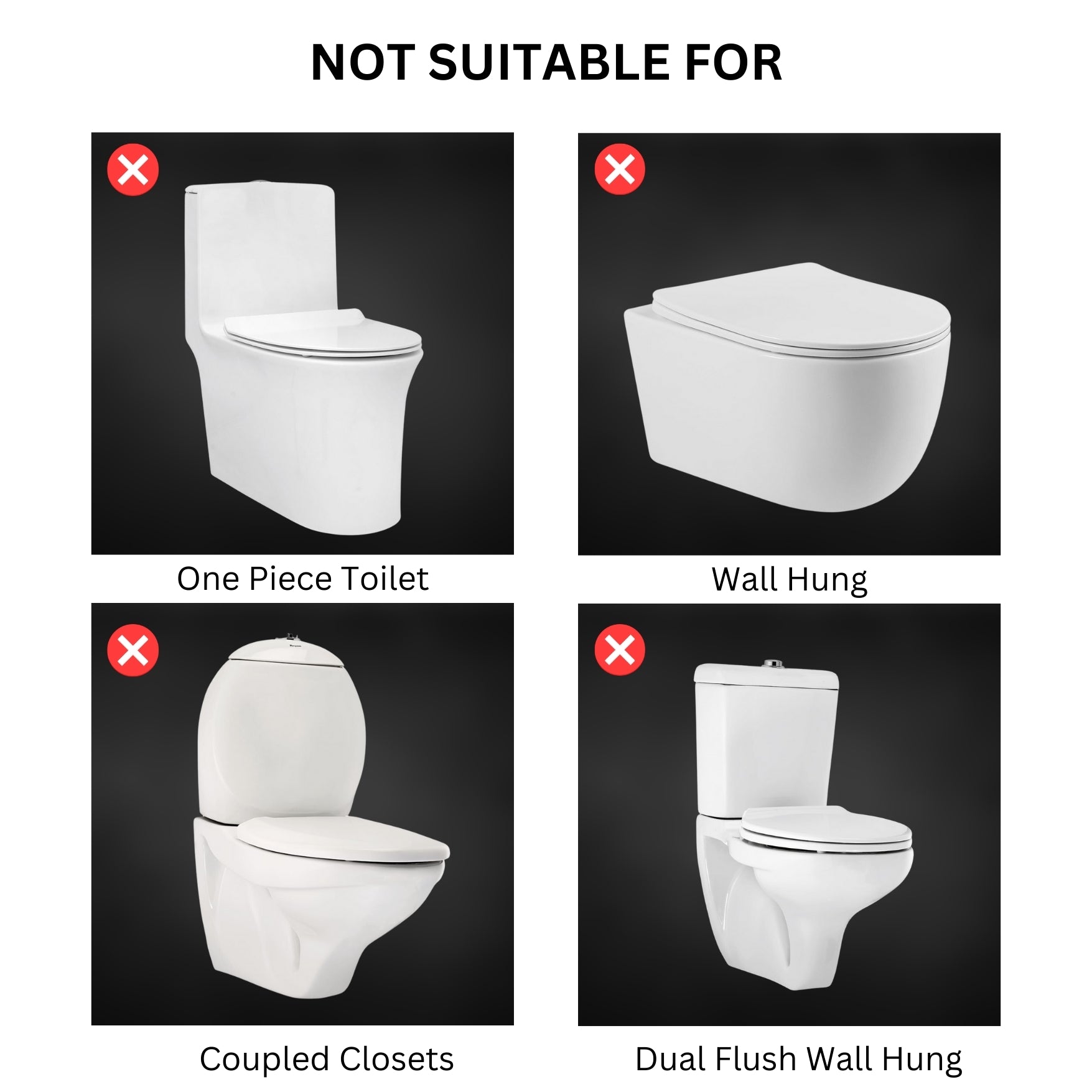 Parryware Slimline Tank Syphon Set- Outlet & Inlet Assembly with knob | E618361099