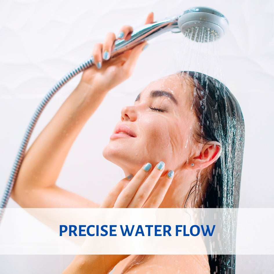 Parryware Single Flow Hand Shower With Hose & Clutch | Handheld Shower for Bathroom with Steel Flexible Tube Pipe 1 Meter/Hand Shower with Hose Pipe for Home/Hotel | Chrome Finish | E8376A1